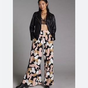 CoreyLynnCalter Abstract Anthropologie Wide Leg Pants